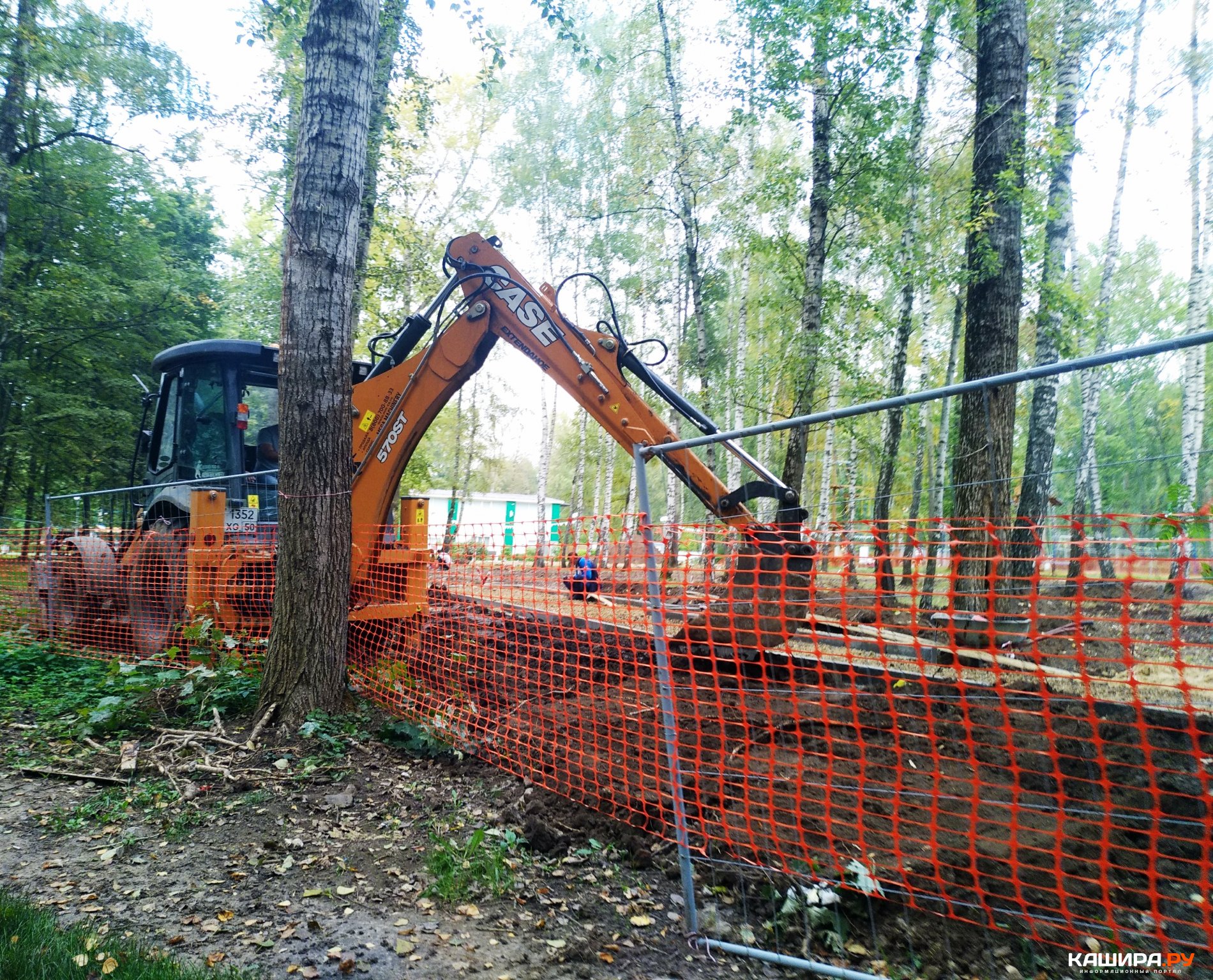 В Каширском парке продолжается строительство автогородка » Информационный  портал г. Кашира