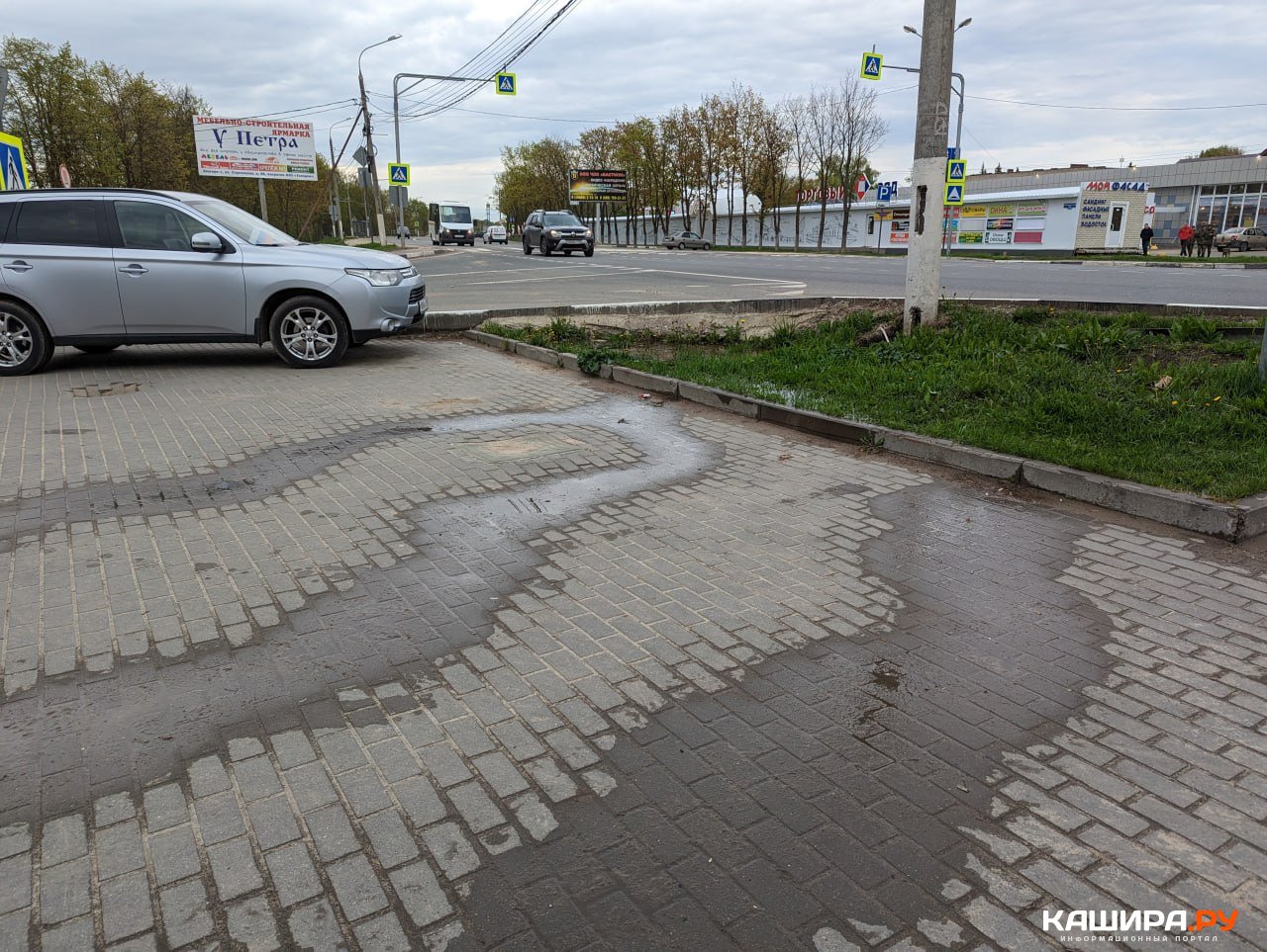 В Кашире на улице Коммунистической из-за аварии на сетях происходит  затопление участков » Информационный портал г. Кашира