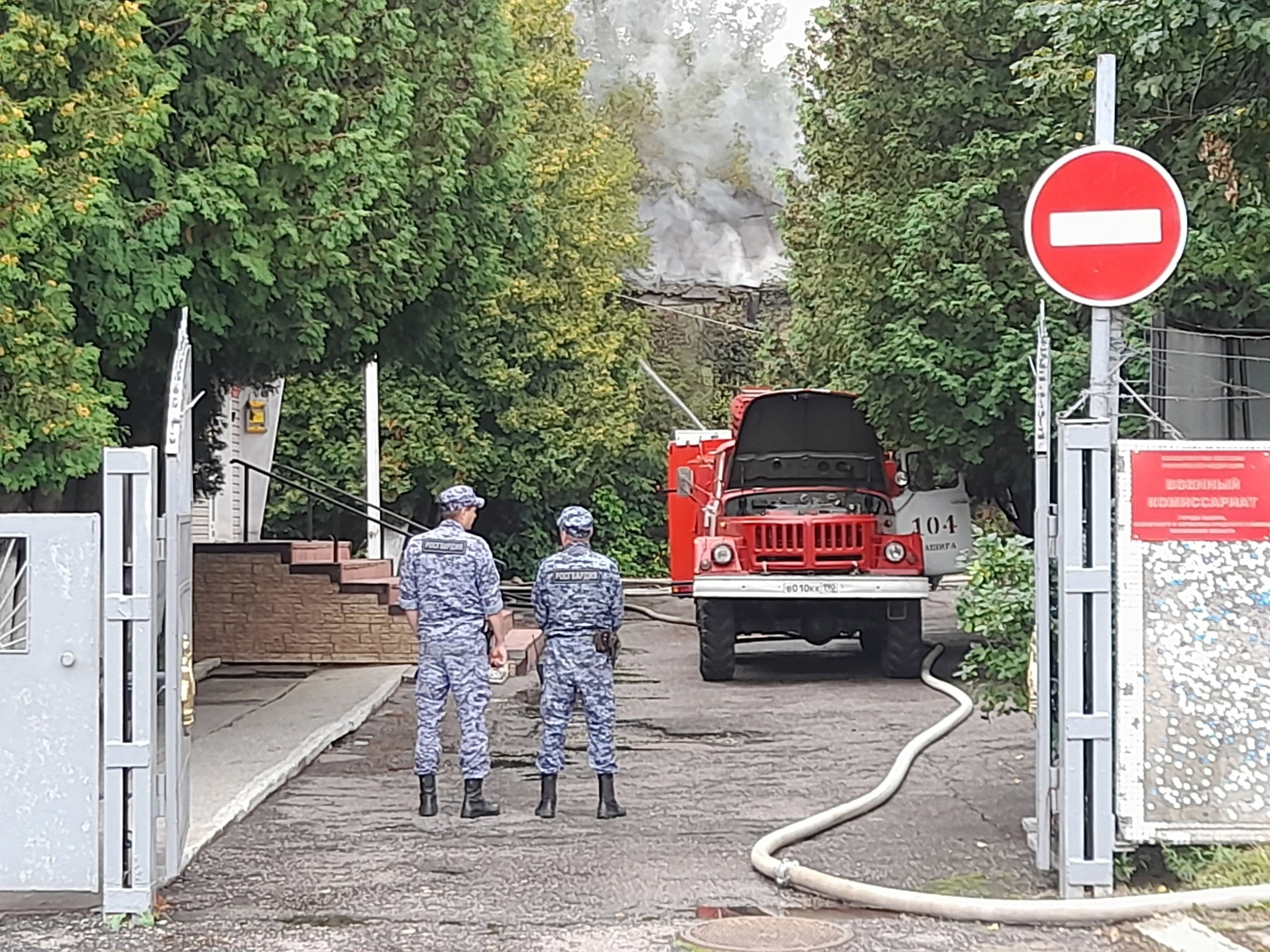 Историческое здание горело в воскресенье в Кашире-1 | 28.08.2023 | Кашира -  БезФормата