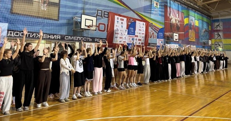 Дворец спорта «Юбилейный» в Кашире принял фестиваль ГТО среди школьниц